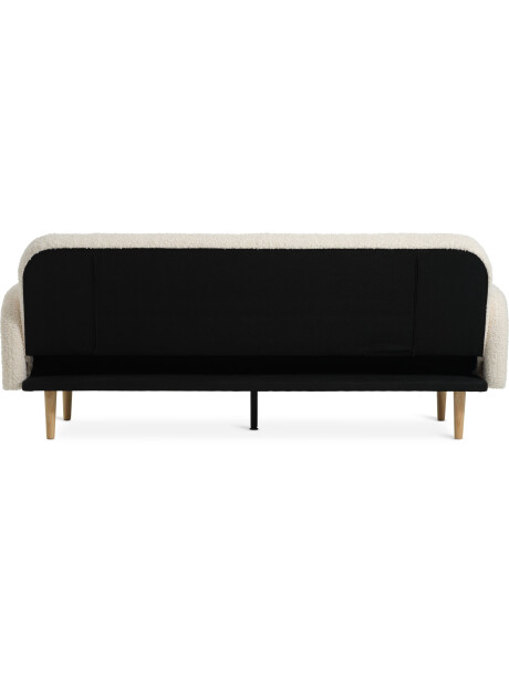 Sofá cama PARADIS 3 plazas felpa crudo Sofá cama PARADIS 3 plazas felpa crudo