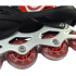 Patines Rollers Extensibles Calidad Colores Infantil Niños Variante Color Rojo Talle 39-42 (L)