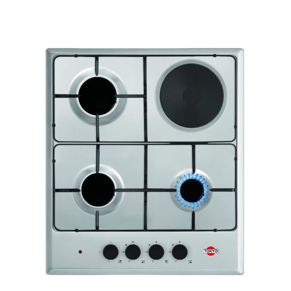 Anafe Tokyo Combinado Anka 3Hr Gas y 1Hr Electrico Inox COTOKANKA31 