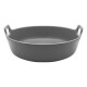 Ensaladera Selecta en cerámica con asas 30x29x9cm Gris