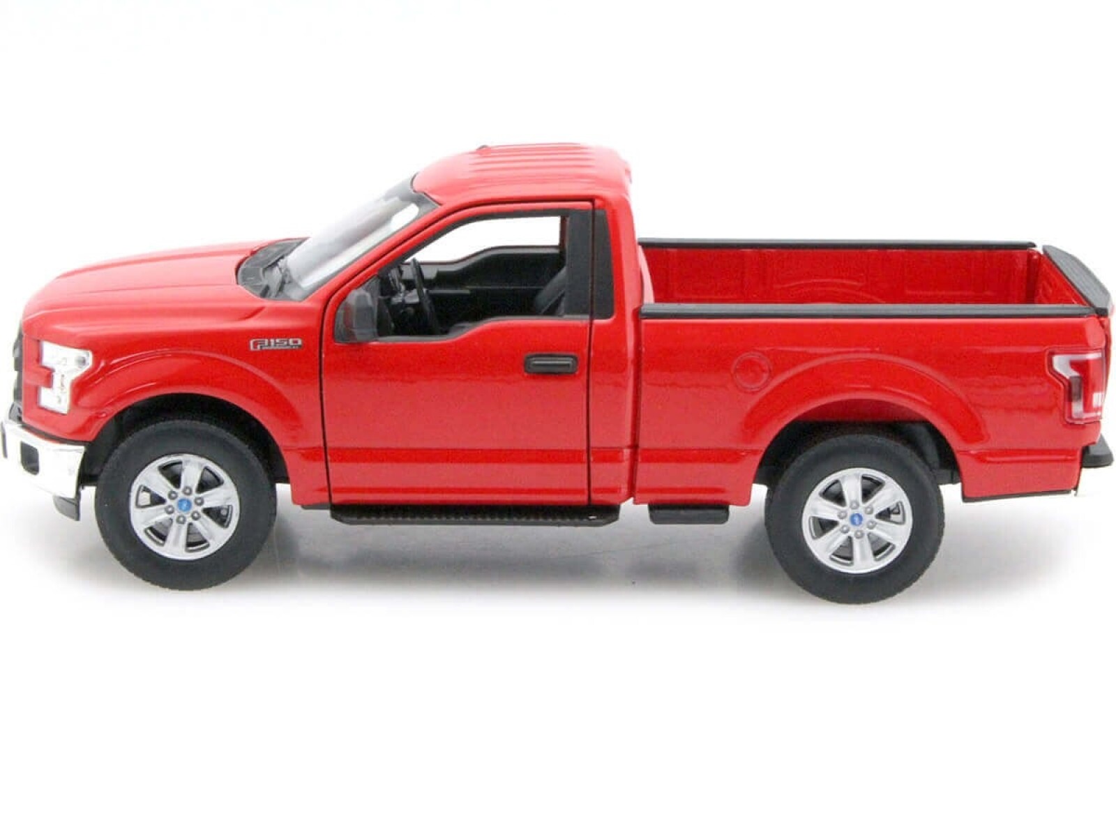 Ford F-150 Regular Cab año 2015 rojo 1:24 Welly 