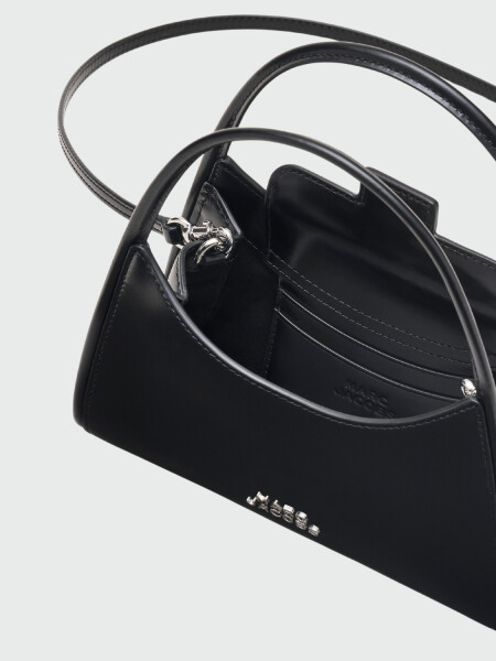 MARC JACOBS - The Glam Claw Clip Crossbody Bag Negro