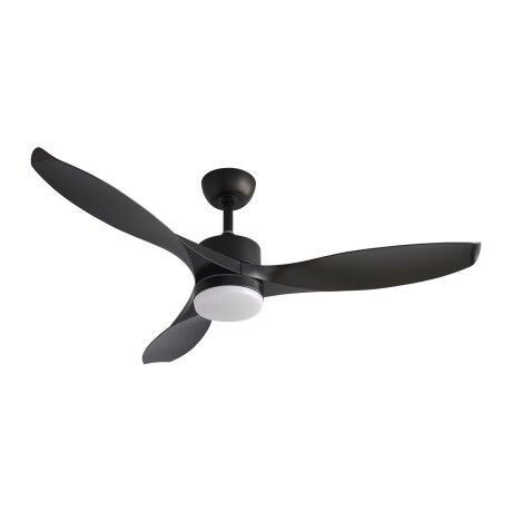 Ventilador de Techo Practic Life FS52011 con Luz LED y Control Remoto Negro