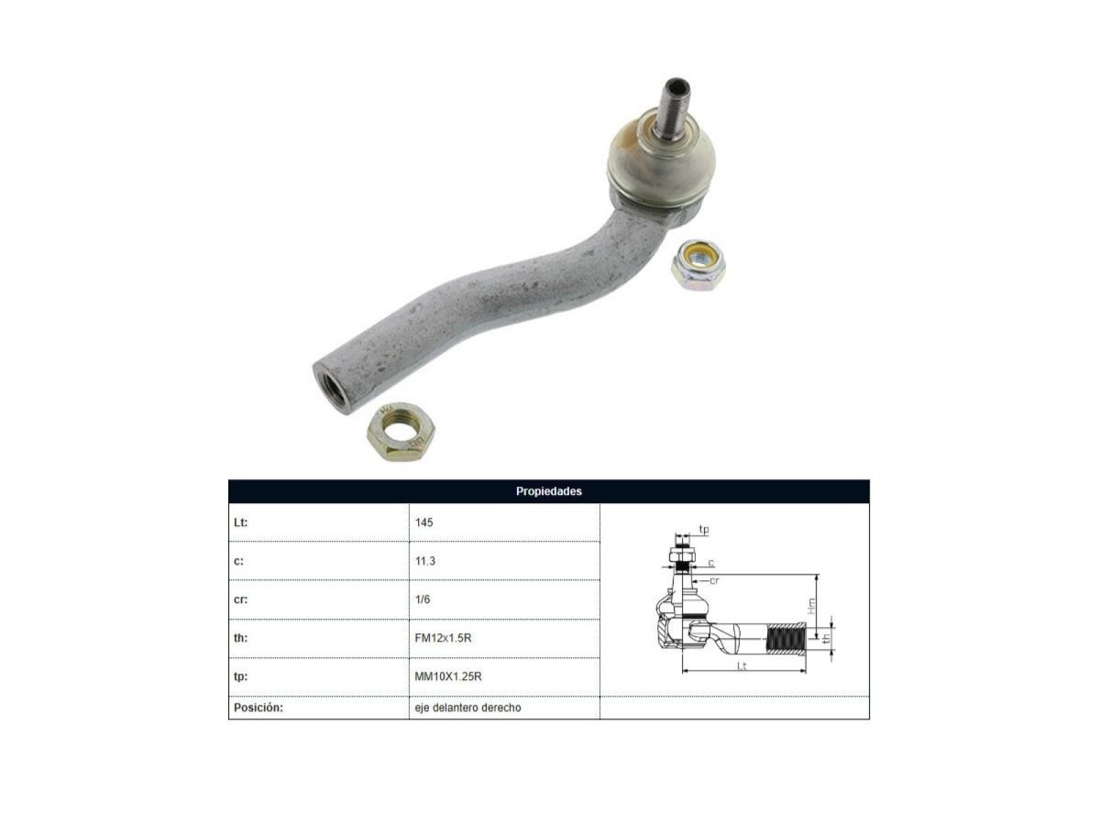Puntero Ford Ka 08-11 Der 