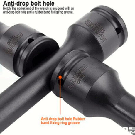 BARRA DE EXTENSIÓN DE IMPACTO DE 125 MM Y 1/2 N/a