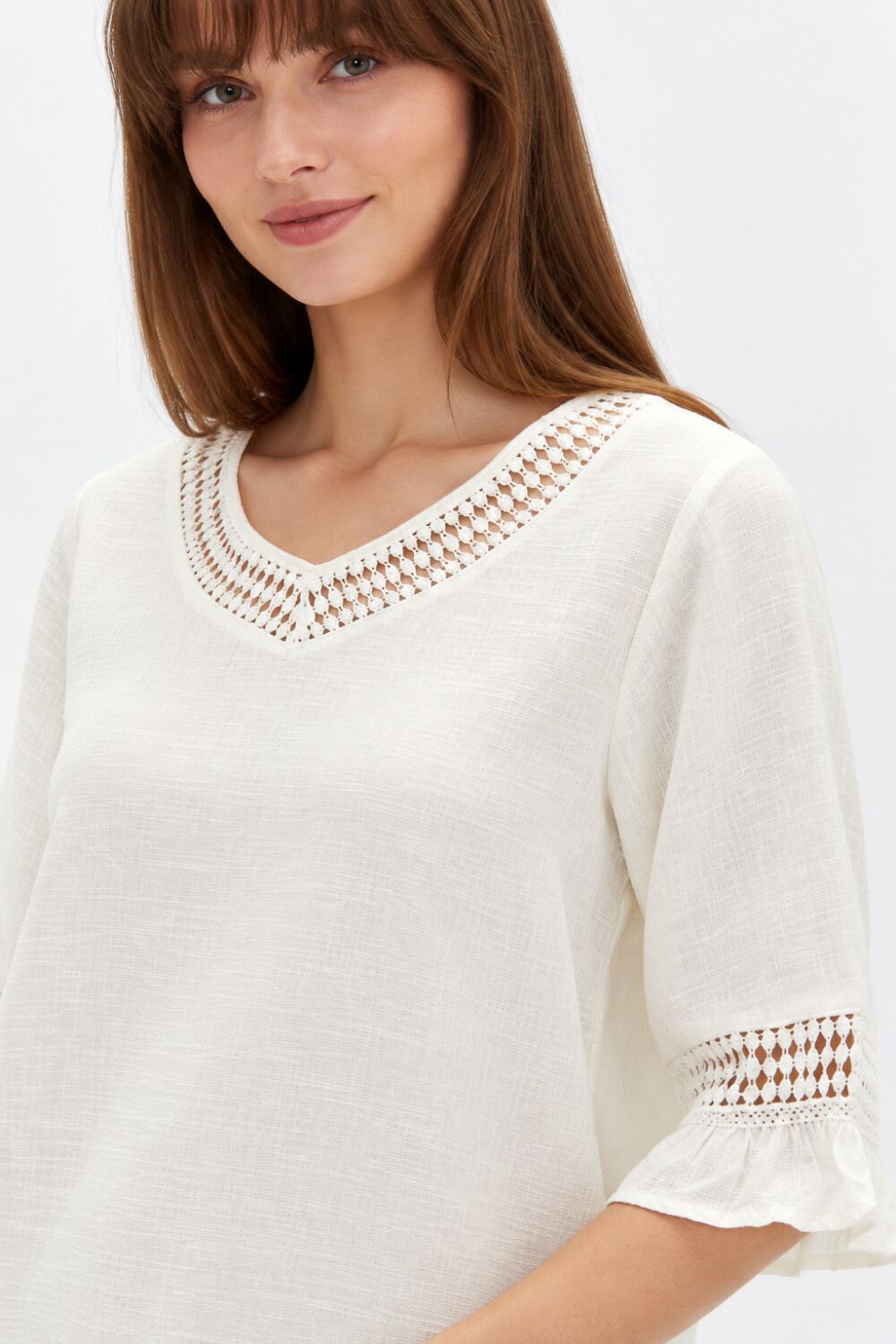 Blusa Surnia Marfil / Off White