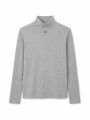 POLERA NAZARETH GRIS MELANGE M