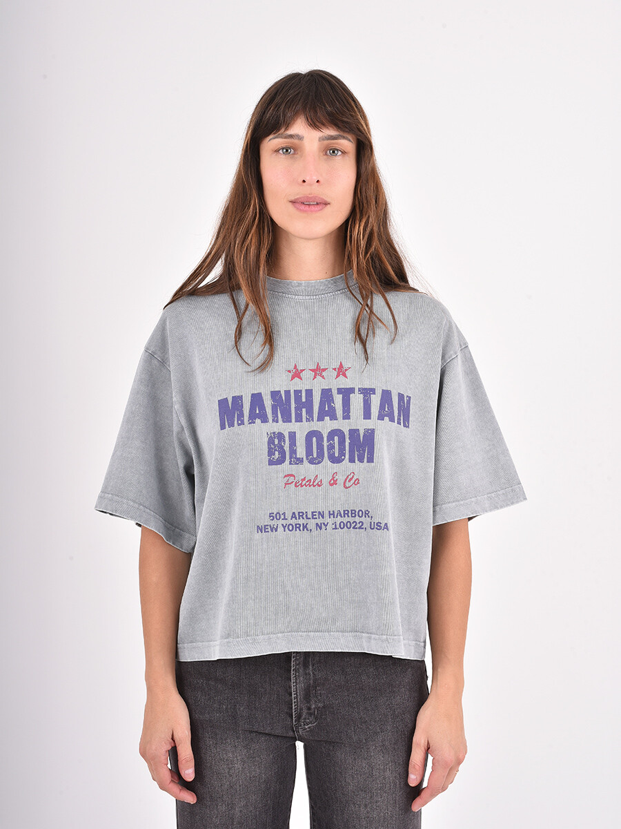 REMERA BOXIRA - GRIS 