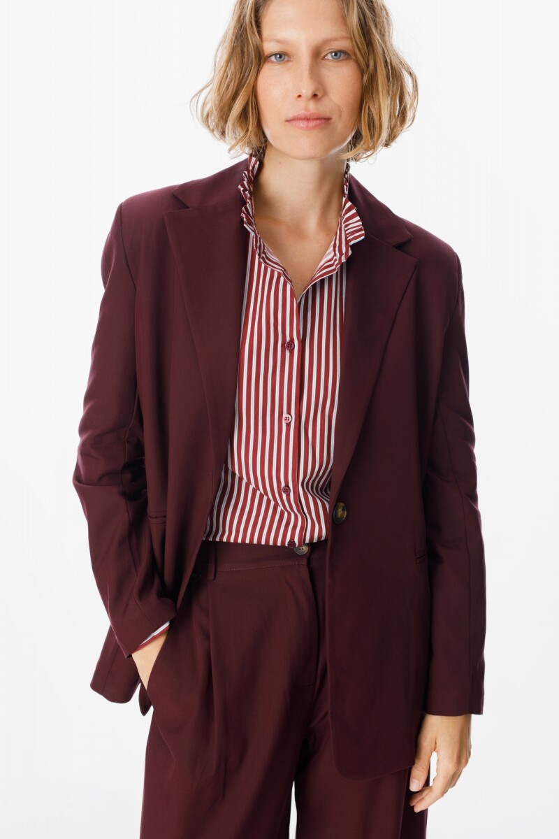 Blazer Diario - Bordeaux 