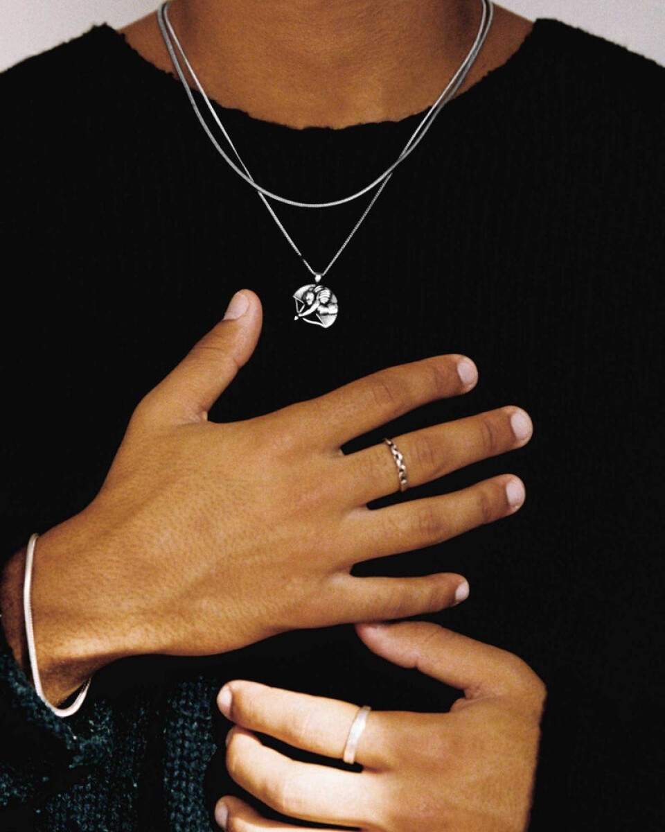 TwoJeys Collar Cupid Plata 