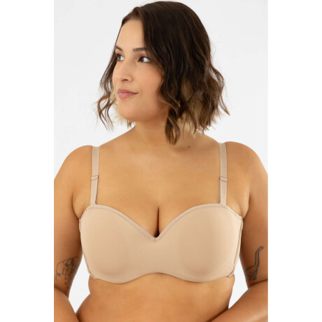 Strapless micro Marron