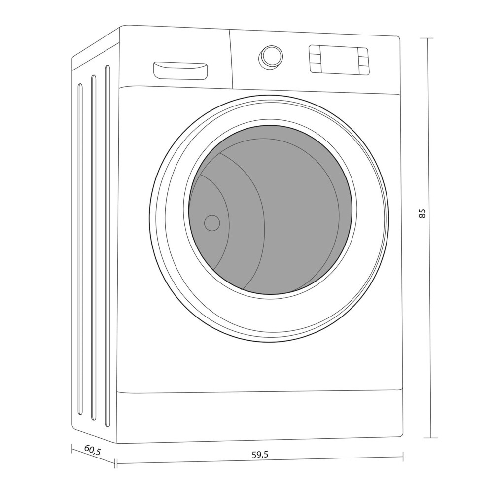 LAVASECARROPAS WHIRLPOOL 10-5-KG BLANCO WCF10BF25Z