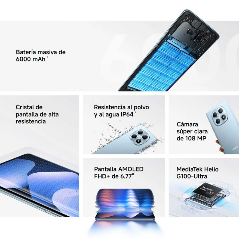 Celular Xiaomi Redmi Note 15 256GB 8GB Blue Celular Xiaomi Redmi Note 15 256GB 8GB Blue