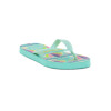 Tropical Brasil Ojota Infantil De Niña - Aguamarina/turquesa Aguamarina-turquesa