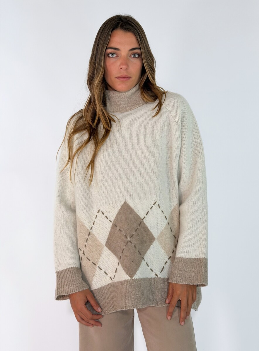 SWEATER RUMBO - CRUDO 