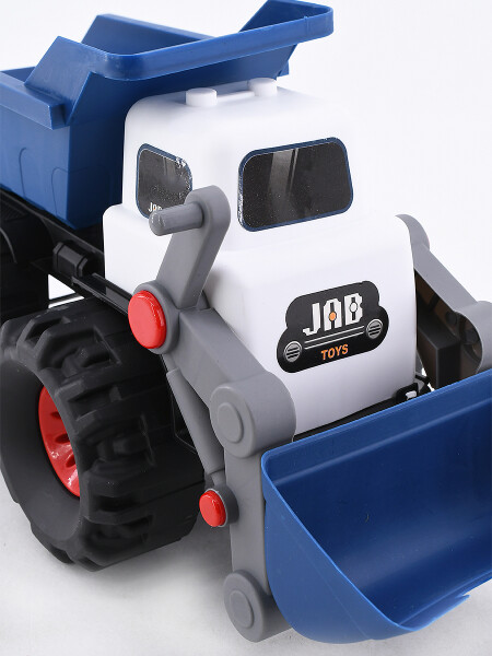 CAMIÓN CON CAJA AZUL