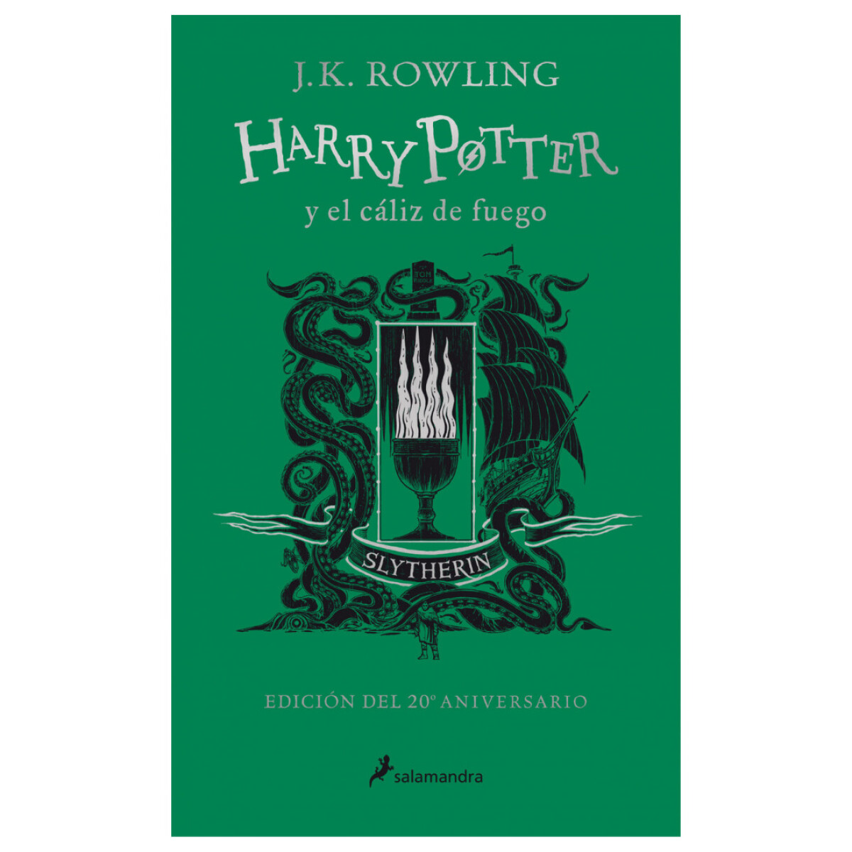 Libro Harry Potter y el Cáliz de Fuego J. K. Rowling - SLYTHERIN 