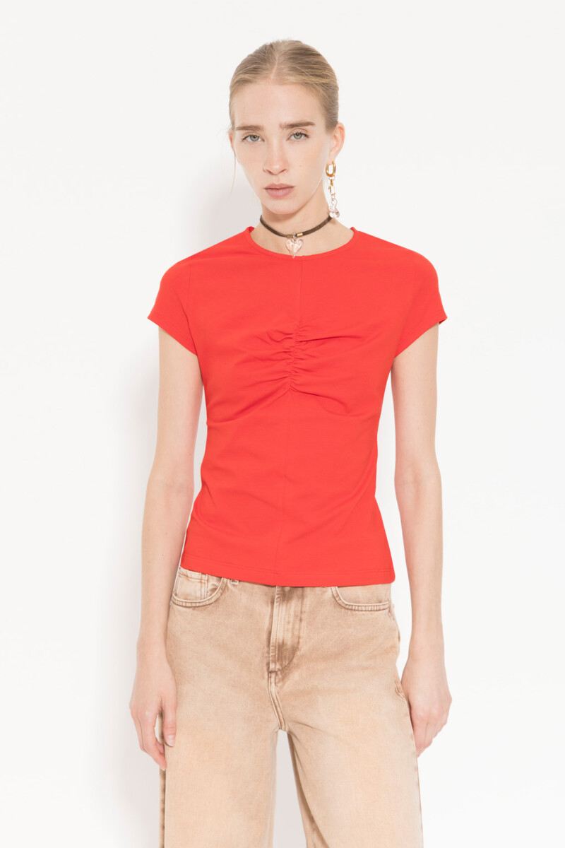 TOP FELICITAS Rojo