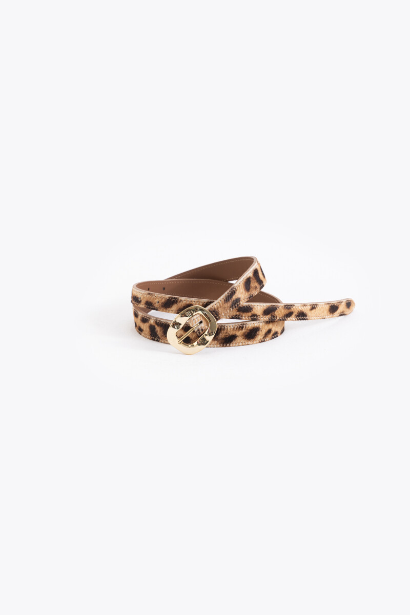 CINTURON MOSS WILD Leopardo