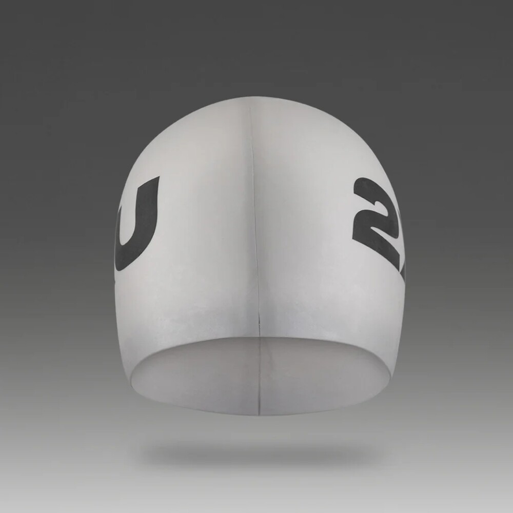 Gorra Natación Silicone Swim Cap Unisex Silver/silver