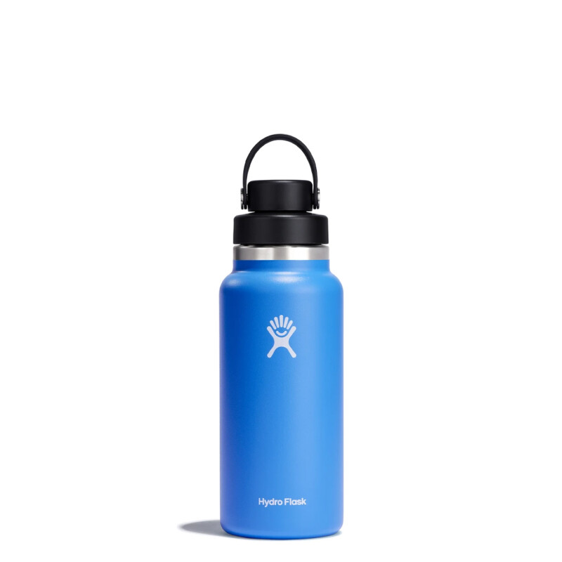 Botella Hydro Flask 32 OZ Wide Chug Cap - Celeste Botella Hydro Flask 32 OZ Wide Chug Cap - Celeste