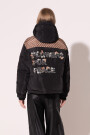 CAMPERA FLORA Negro
