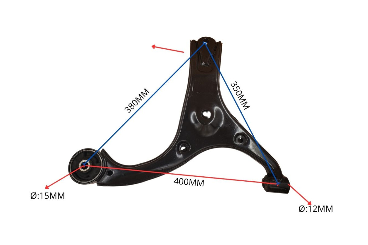 Parilla De Suspension Delantera Hyundai Accent, Kia Rio 05-12 Der Parilla De Suspension Delantera Hyundai Accent, Kia Rio 05-12 Der