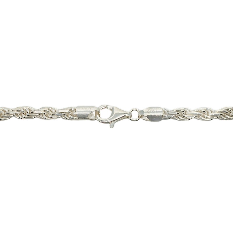 Cadena Salomónica-Plata 925-Sin Piedra-CD3031 Sinpiedra