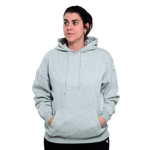 Diadora Canguro felpa Dama Gris Melange Gris Melange