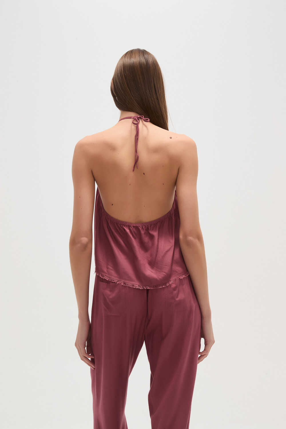 Pantalon Bemire Bordeaux Claro