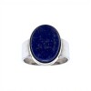 Anillo Oval-Plata 925-Piedra Lapislázuli-AN4481 conpiedra
