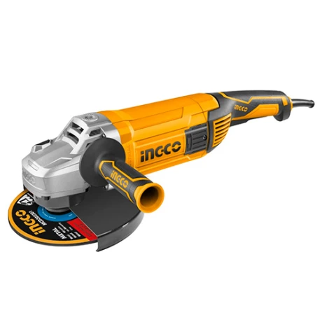 AMOLADORA ANGULAR 9" 3000W 230MM INGCO AG30008 6300RPM AMARILLO-NEGRO
