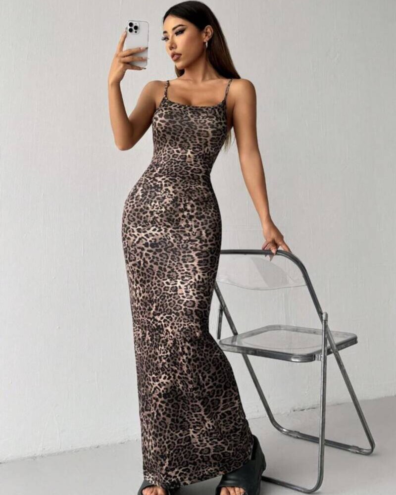 VESTIDO LARGO PRINT ESTAMPADO