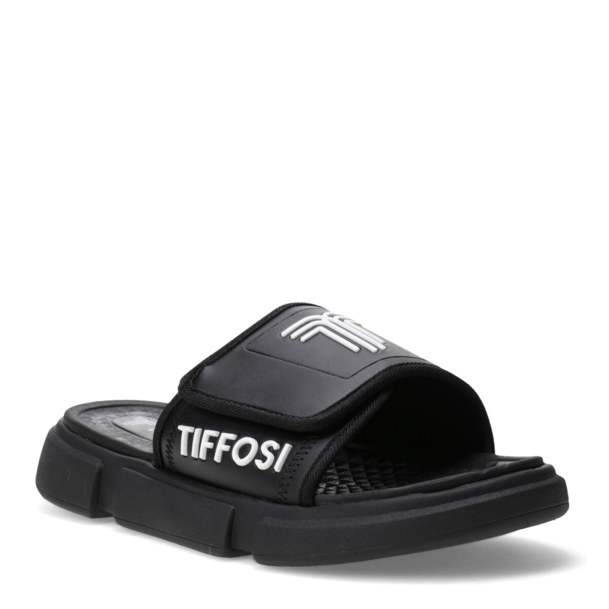 Chanclas de Hombre Tiffosi V1 - Negro - Blanco 