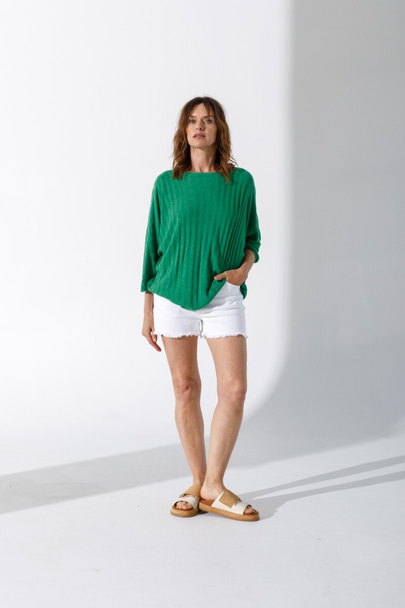 Sweater Agua - Verde 