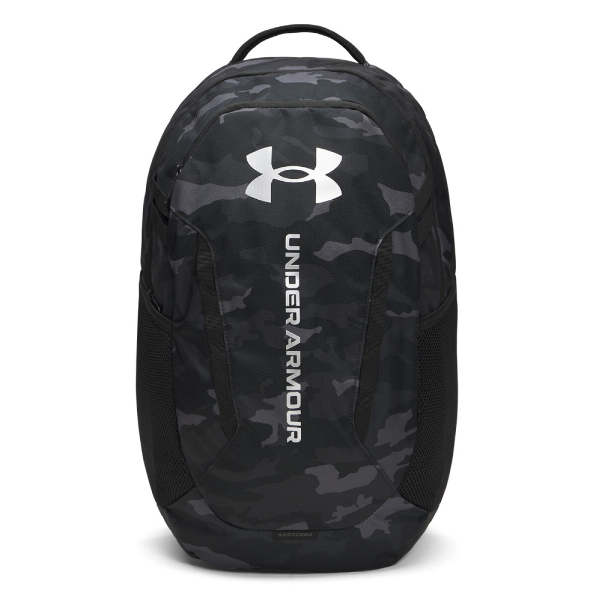 UA Hustle 6.0 Backpack-GRY - BLK-007 