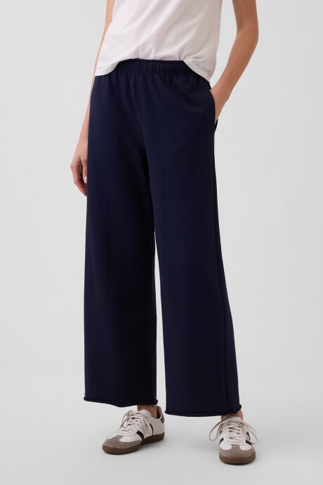 Pantalón Deportivo Sin Felpa Mujer Navy Uniform Logo