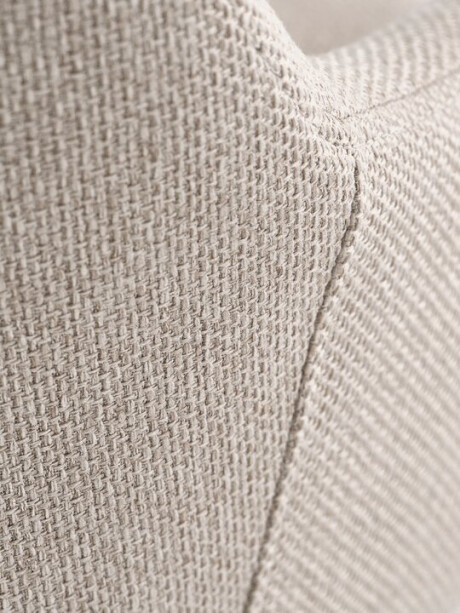 Silla de comedor ROSTRUP giratoria tela beige Silla de comedor ROSTRUP giratoria tela beige