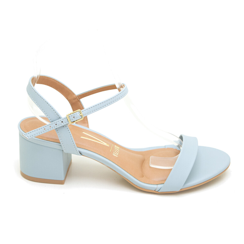 Sandalia Vizzano Taco Bajo de Mujer - 6291.900-8389 Celeste