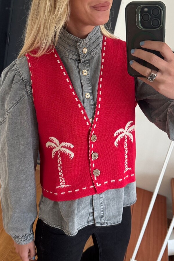 Chaleco Palm Rojo