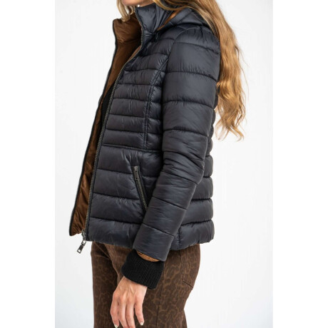 Campera Reversible Negro