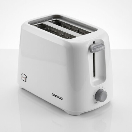 Tostadora Eléctrica Daewoo | Ranuras Anchas | Color blanco Tostadora Eléctrica Daewoo | Ranuras Anchas | Color blanco