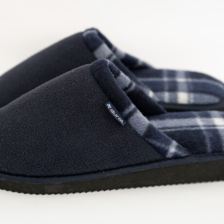 Pantufla Classic azul cuadrille Pantufla Classic azul cuadrille