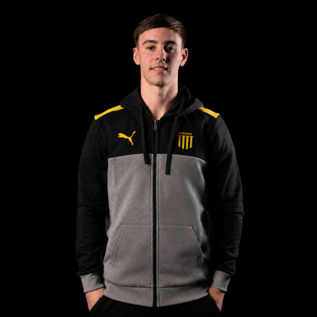 Peñarol ESS Block Zip Hoodie 69704401 Gris