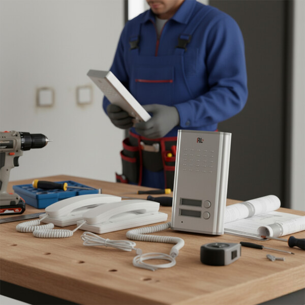 Portero Electrico Doble C/ Intercomunicador 3208 Timbre 220V Color Plateado