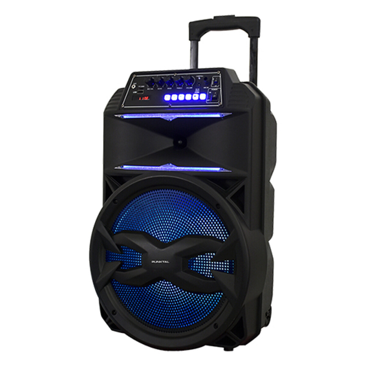 PARLANTE PUNKTAL PK-14BAT 12” 4500W PMPO c/microfono - Sin color 