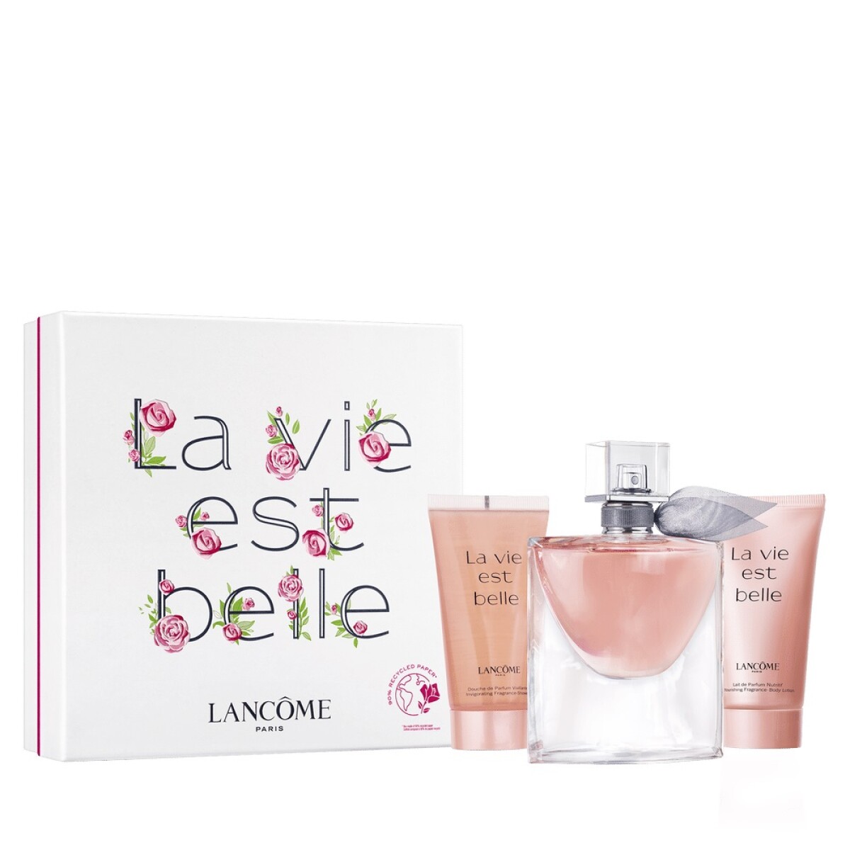 Perfume La Vie Est Belle Edp 50 Ml+ Lait 50 Ml+ Douche 50ml 
