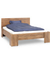 Estructura cama VEDDE Queen 160x200 roble Estructura cama VEDDE Queen 160x200 roble