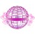 Pelota Mágica Voladora Spinner Luces Recargable Con Control Variante Color Rosa