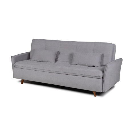 Sofá Cama Maira - C/Brazos - Tela Microfibra 10286 (Gris)